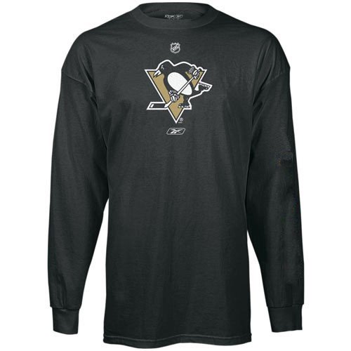 Pittsburgh Penguins Primary Logo Long Sleeve T-Shirt