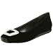 Apparel : Delman Women's Crest-V Buckled Ballet Flat