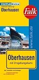 Falk Stadtplan Extra Standardfaltung Oberhausen