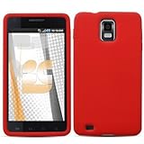 Silicone Skin Cover for Samsung Infuse i997, Red