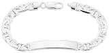 Sterling Silver Mariner Link ID Bracelet, 5/16 (8.0mm) wide, NICKEL FREE