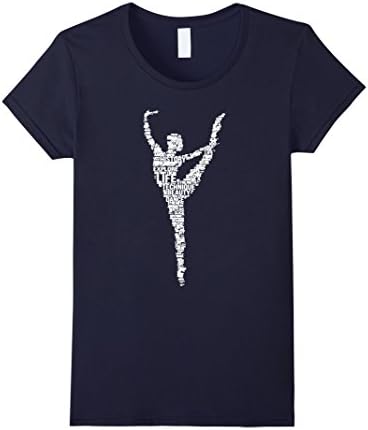 Women's Ballet Shirts Small Navy