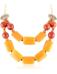 Barse "Origin" Orange Jade Necklace