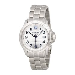 Wenger Men's 78239 GST Silver Dial Steel Bracelet Watch