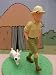 TINTIN フィギュアコレクション タンタンの冒険旅行 コンゴ #1