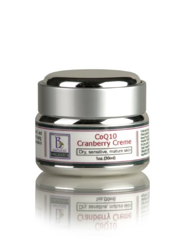 Be Natural Organics CoQ10 Cranberry Crème 1oz (30ml)