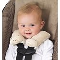 Kiddopotamus Cushystraps Super Soft Strap Covers, Fawn Teddie Bears