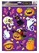 Halloween Character Glass - Window Clings 12in. x 17in. Sheet Pkg/1