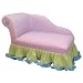 Kitchen: Small picture for Princess Child size Chaise Purple / Green, by Fantasy Furniture