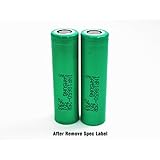 2pcs 18650 2500mah 20A discharge Samsung INR18650-25R li-ion power cell