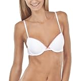 41qP 3Un21L. SL160  Xhilaration® Juniors Microfiber Push Up Plunge Bra   White