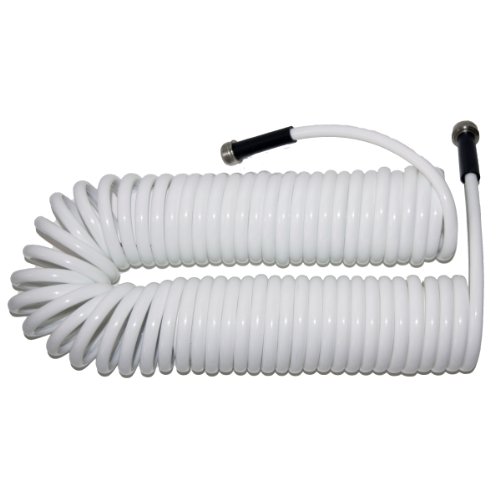 Plastair Marine / RV SpriongHose PUW650B9-M-11S-AMZ 50-foot 3/8-inch Polyurethane Drinking Safe Water Hose, White