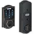 Schlage Connect Camelot Touchscreen Deadbolt w/ Built-In Alarm, Aged Bronze, BE469 CAM 716
