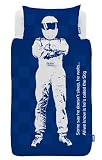 Top Gear The Stig Blue Single Duvet Cover Set OFFICIAL