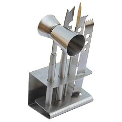 Kristina Designer Stainless Steel Royal Bar Tool Set