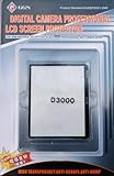 GGS DSLR LCD Optical Glass Screen Protector for Nikon DSLR D3000 Cameras