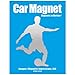 Soccer Player Male Car Magnet