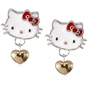 Enamel Hello Kitty Dangle Earrings