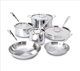 All-Clad Stainless Steel 10 Piece Cookware Set