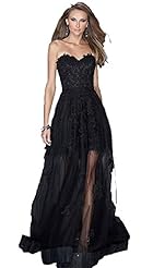 Strapless Acetate/Nylon/Spandex Floral Print Lace Cocktail Evening Dress/Bridesmaid Dress/Prom Dress/Party Dress/Maxi Dress 