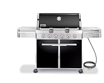 Weber 1851001 Summit E-620 Natural Gas Grill, Black