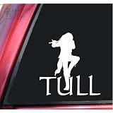 Jethro Tull Vinyl Decal Sticker - White