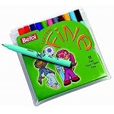 Electronics : Berol Colour Fine Pen with Washable Ink 0.6mm Line Assorted Ref S0376340 [Wallet 12]