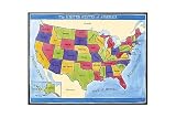 Map of the U.S. Wall Mural Set