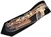 Black Neck Tie with Gold Saxophone~ Great necktie for musicians or music teacher