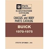 1971 1972 1973 1974 1975 BUICK Parts Book List Catalog by General Motors