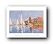 BOATS AT ARGENTEUIL CLAUDE MONET ART 22X28 POSTER M127B
