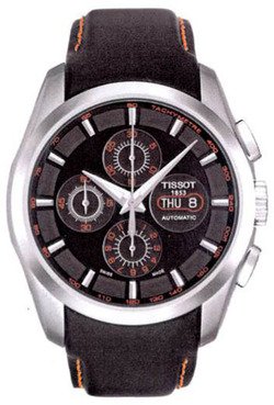 Tissot T0356141605101 Couturier Chronograph Valjoux Mens Watch