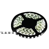 LEDテープ 高輝度テープ形LED防水タイプ-ベースブラック 5m巻き ホワイト