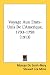 Voyage Aux Etats-Unis De L'Amerique, 1793-1798 (1913) by Moreau De Saint-Mery ISBN 0548692076