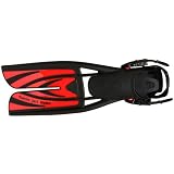 Scubapro Twin Jet Max Open Heel Split Fins - Graphite - X-Large (11-13)