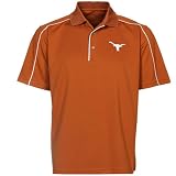 PGA TOUR Texas Longhorns Burnt Orange Piped Polo