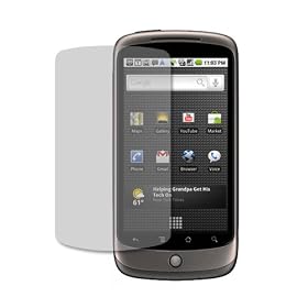 Skinomi TechSkin - Invisible Screen Protector Shield for Nexus One - Plus LIFETIME REPLACEMENTS