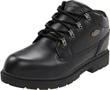 Lugz Men's Camp Craft ST Steel Toed Black Leather Boots 8