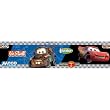 Cars Victory Lane Blue/Black/Grey Self-Stick Wall Border, 5-Inch x 15-Foot