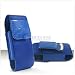 CUSTOM FIT ONLY FOR Samsung U470 U-470 Juke Dark Blue Nylon Pouch Case Cover