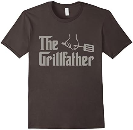 Men's The Grillfather Funny Trend T-Shirt 2XL Asphalt