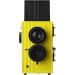 Blackbird Fly 35mm TLR Twin Lens Reflex Camera - Black with Yellow Face