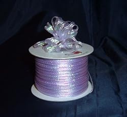 Organza Pull Ribbon Bows - 1/8" - 100 Yards - Lavender