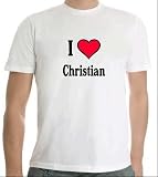 Christian I Love Christian Tshirt