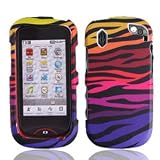 For Verizon Pantech 8992 Hotshot Accessory - Color Zebra c Design Hard Case Proctor Cover + Free Lfstyluspen