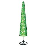 Two Dogs Designs, Patio Umbrella Cover, Flamingos