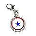 Graphics and More Blue Star Flag One 1 War Mother Service Antiqued Bracelet Pendant Zipper Pull Charm with Lobster Clasp