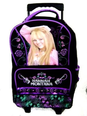 Hannah Montana Rolling Backpack BH