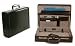 Leather Attache with bar lock Bond St