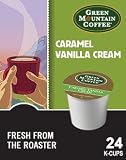 Green Mountain Coffee -- CARAMEL VANILLA CREAM & FRENCH VANILLA -- Flavored Variety Sampler Pack 48 K-Cups for Keurig Brewers